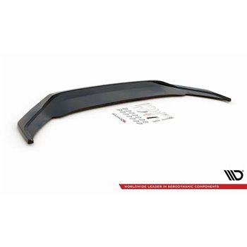 Maxton - Lame Du Pare-Chocs Avant V.3 Volkswagen Arteon R-Line Sedan / Shooting Brake Mk1 Facelift Noir Brillant