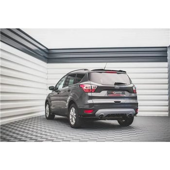 Maxton - Diffuseur Arrière Complet Ford Escape Mk3 Noir Brillant