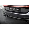 Maxton - Rajout Du Pare-Chocs Arriere + Faux Pot D'échappement Audi A7 S-Line C8 / S7 C8 / C8 Facelift / S7 Facelift Noir Brilla