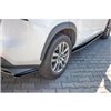 Maxton - Lame du pare-chocs arriere Lexus NX Facelift Noir Brillant