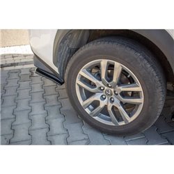 Maxton - Lame du pare-chocs arriere Lexus NX Facelift Noir Brillant