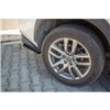 Maxton - Lame du pare-chocs arriere Lexus NX Facelift Noir Brillant