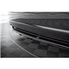 Maxton - Arriere Lame (avec une barre verticale) Audi A8 D4 Facelift Noir Brillant