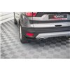 Maxton - Lames De Pare-Chocs Arrière Latérales Ford Escape Mk3 Noir Brillant