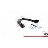 Maxton - Lames De Pare-Chocs Arrière Latérales Ford Escape Mk3 Noir Brillant