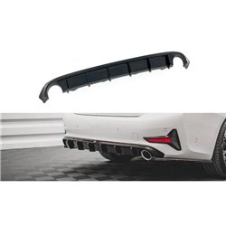 Maxton - Diffuseur Arrière Complet BMW 3 G20 / G21 Noir Brillant