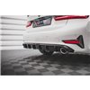 Maxton - Diffuseur Arrière Complet BMW 3 G20 / G21 Noir Brillant