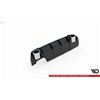 Maxton - Rajout Du Pare-Chocs Arriere + Faux Pot D'échappement Peugeot 308 SW Mk2 Noir Brillant \ Noir