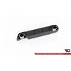 Maxton - Rajout Du Pare-Chocs Arriere + Faux Pot D'échappement Peugeot 308 SW Mk2 Noir Brillant \ Noir