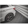 Maxton - Lames De Pare-Chocs Arrière Latérales V.1 Audi S3 Sportback 8Y Noir Brillant