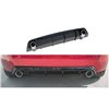 Maxton - Rajout Du Pare-Chocs Arriere + Faux Pot D'échappement Peugeot 308 GT Mk2 Facelift Noir Brillant \ Noir