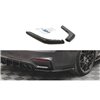 Maxton - Lames De Pare-Chocs Arrière Latérales V.2 BMW M4 F82 Noir Brillant