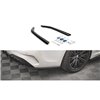 Maxton - Lames De Pare-Chocs Arrière Latérales V.2 BMW 3 G20 / G21 M-Pack Noir Brillant