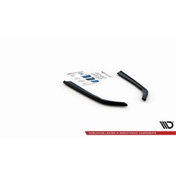 Maxton - Lames De Pare-Chocs Arrière Latérales V.2 BMW 3 G20 / G21 M-Pack Noir Brillant