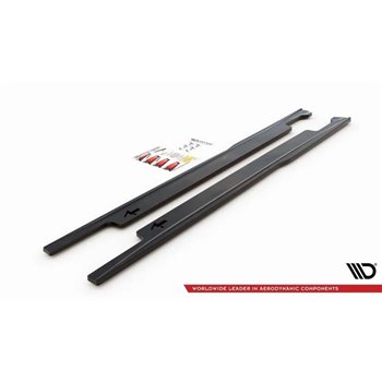 Maxton - Rajouts Des Bas De Caisse V.2 Honda Accord Mk7 Type-S Noir Brillant