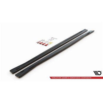 Maxton - Rajouts Des Bas De Caisse V.2 BMW M4 F82 Noir Brillant