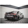 Maxton - Lames De Pare-Chocs Arrière Latérales V.1 BMW M4 G82 / G82 Facelift Noir Brillant