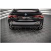 Maxton - Lames De Pare-Chocs Arrière Latérales V.1 BMW M4 G82 / G82 Facelift Noir Brillant