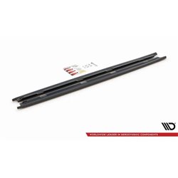 Maxton - Rajouts Des Bas De Caisse Skoda Octavia Mk3 Facelift Noir Brillant