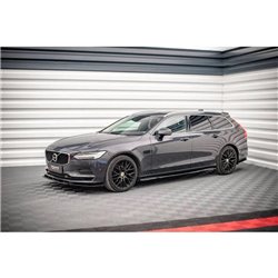 Maxton - Rajouts Des Bas De Caisse Volvo V90 Mk2 Noir Brillant