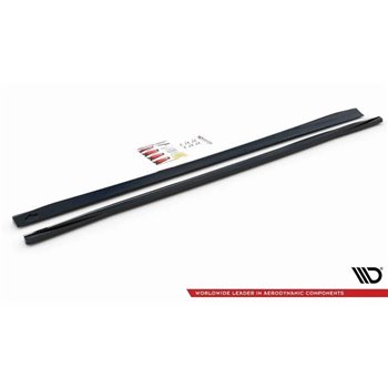 Maxton - Rajouts Des Bas De Caisse Volvo V90 Mk2 Noir Brillant