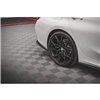 Maxton - Lames De Pare-Chocs Arrière Latérales BMW 3 G20 / G21 Noir Brillant
