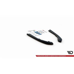 Maxton - Lames De Pare-Chocs Arrière Latérales BMW 3 G20 / G21 Noir Brillant