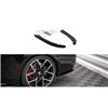 Maxton - Lames De Pare-Chocs Arrière Latérales V.1 BMW 4 M-Pack G22 / G23 / G22 Facelift / G23 Facelift Noir Brillant