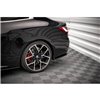 Maxton - Lames De Pare-Chocs Arrière Latérales V.1 BMW 4 M-Pack G22 / G23 / G22 Facelift / G23 Facelift Noir Brillant
