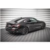 Maxton - Lames De Pare-Chocs Arrière Latérales V.1 BMW 4 M-Pack G22 / G23 / G22 Facelift / G23 Facelift Noir Brillant