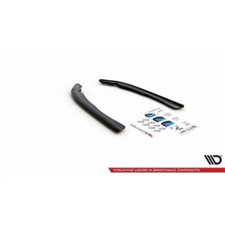 Maxton - Lames De Pare-Chocs Arrière Latérales V.1 BMW 4 M-Pack G22 / G23 / G22 Facelift / G23 Facelift Noir Brillant