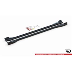 Maxton - Rajouts Des Bas De Caisse Ford Escape Mk3 Noir Brillant