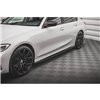 Maxton - Rajouts Des Bas De Caisse BMW 3 G20 / G21 Noir Brillant