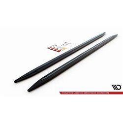 Maxton - Rajouts Des Bas De Caisse V.2 BMW M4 G82 / G82 Facelift Noir Brillant