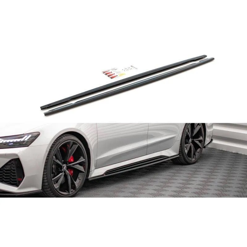 Maxton - Rajouts Des Bas De Caisse V.2 Audi RS6 C8 / C8 Facelift
