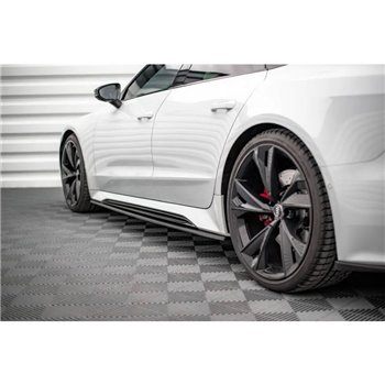 Maxton - Rajouts Des Bas De Caisse V.2 Audi RS6 C8 / C8 Facelift 
