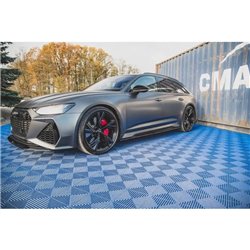 Maxton - Rajouts Des Bas De Caisse V.2 Audi RS6 C8 / C8 Facelift 