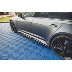 Maxton - Rajouts Des Bas De Caisse V.2 Audi RS6 C8 / C8 Facelift 