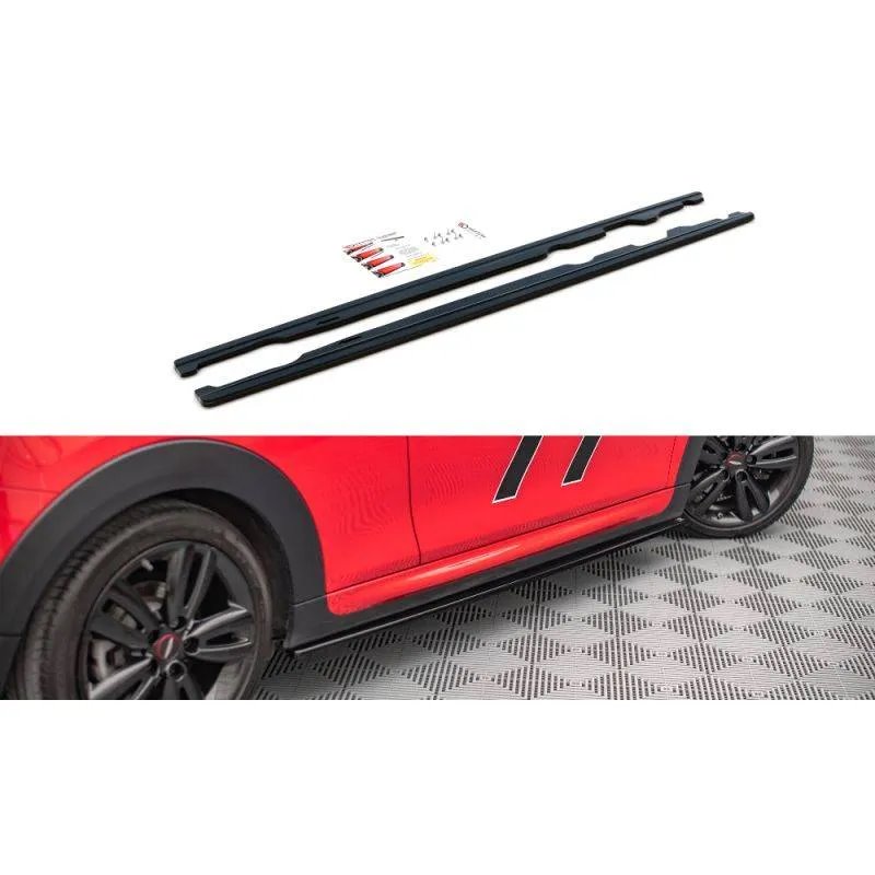 Maxton - Rajouts Des Bas De Caisse Mini Cooper S John Cooper Works F56 Noir Brillant
