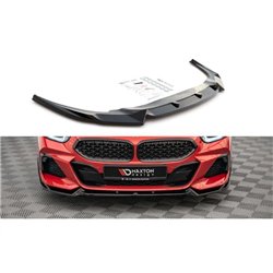 Maxton - Lame Du Pare-Chocs Avant V.1 BMW Z4 M40i / M-Pack G29 Noir Brillant