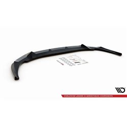Maxton - Lame Du Pare-Chocs Avant V.1 BMW Z4 M40i / M-Pack G29 Noir Brillant