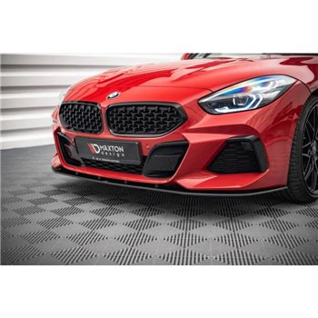 Maxton - Street Pro Lame Du Pare-Chocs Avant BMW Z4 M-Pack G29 Noir-Rouge