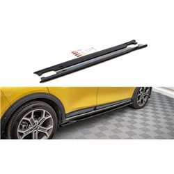 Maxton - Rajouts Des Bas De Caisse Kia XCeed Mk1 Noir Brillant