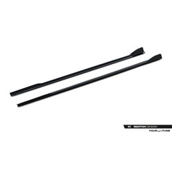 Maxton - Rajouts Des Bas De Caisse V.2 BMW 4 M-Pack / M440i G22 / G23 / G22 Facelift / G23 Facelift Noir Brillant