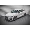 Maxton - Rajouts Des Bas De Caisse V.1 Audi S3 / A3 S-Line 8Y Noir Brillant