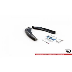 Maxton - Lames De Pare-Chocs Arrière Latérales BMW Z4 M-Pack G29 Noir Brillant