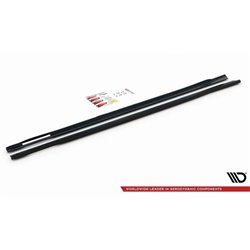 Maxton - Rajouts Des Bas De Caisse V.3 BMW 4 M-Pack / M440i G22 / G23 / G22 Facelift / G23 Facelift Noir Brillant