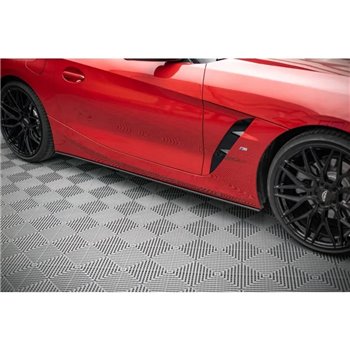 Maxton - Street Pro Rajouts Des Bas De Caisse BMW Z4 M-Pack G29 Noir-Rouge
