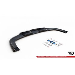 Maxton - Arriere Lame (avec une barre verticale) Kia XCeed Mk1 Noir Brillant