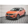 Maxton - Lame Du Pare-Chocs Avant V.2 Volkswagen T-Roc Mk1 Noir Brillant